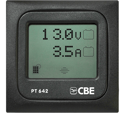 CBE solar charge controller PRS300 kit with CBE PT642 display