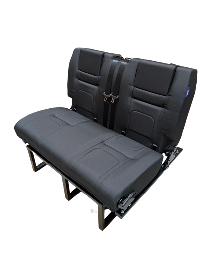 RIB 86cm bed/seat (Black Vinyl or Black Fabric)