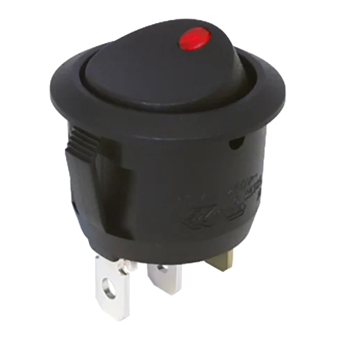 12v red illuminated rocker switch