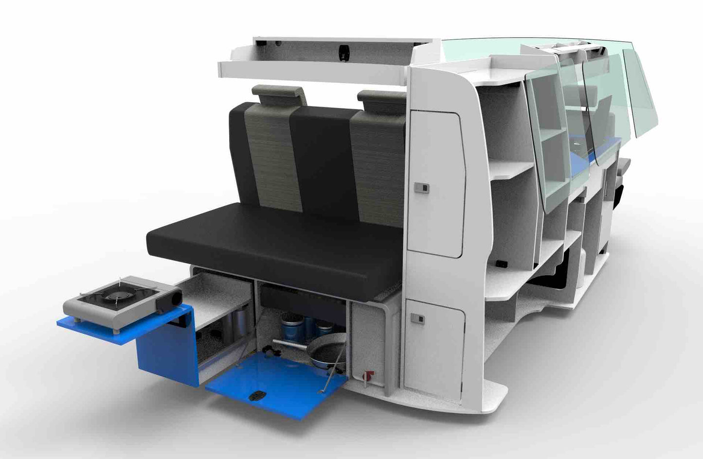 Pod 04 (fits T5/T6 with RIB bed) fully assembled, collection only