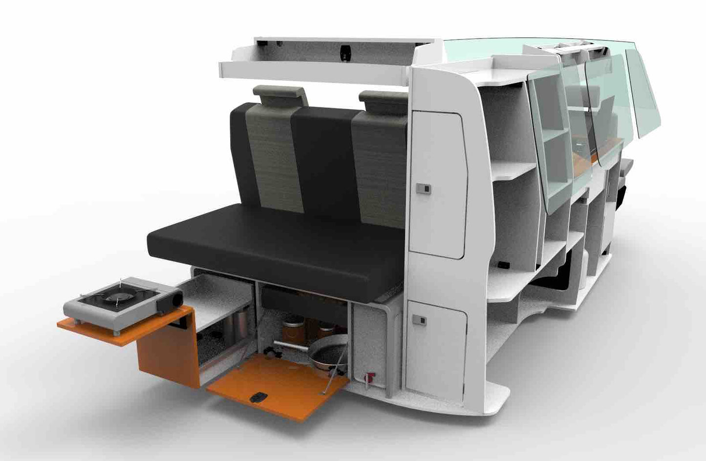 Pod 04 (fits T5/T6 with RIB bed) fully assembled, collection only