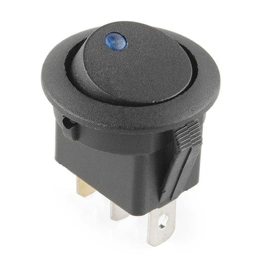 12v blue illuminated rocker switch
