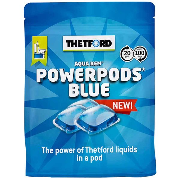 Thetford Aqua Kem PowerPods blue (20 Pods) – Product Image