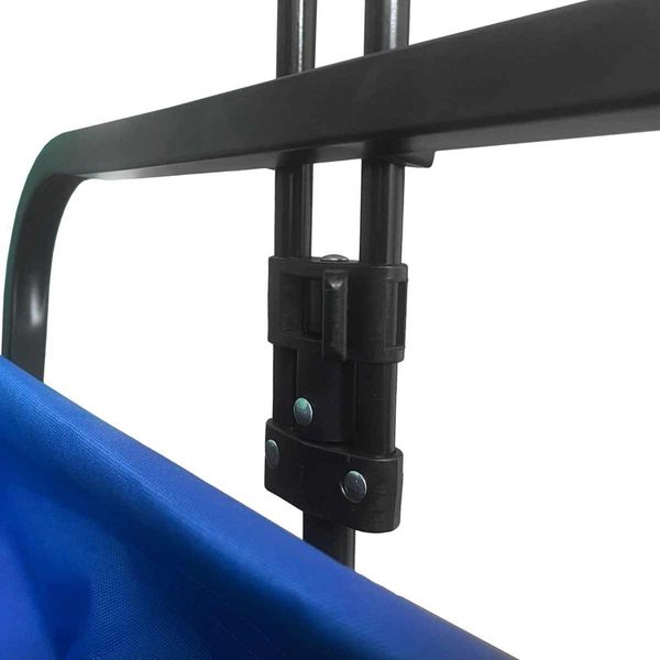 Folding pull trolley with all-terrain wheels 100L capacity