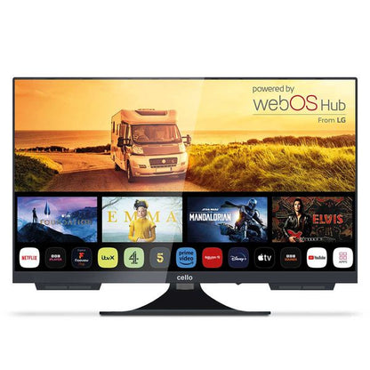 Cello Traveller 24" smart TV with Perfect Pitch