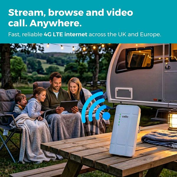 Cello 4G LTE WiFi travel router