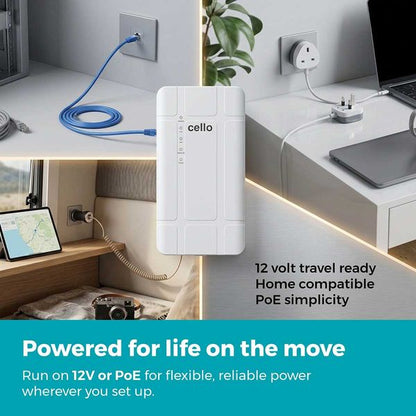 Cello 4G LTE WiFi travel router