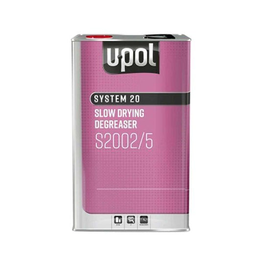 U-POL System 20 solvent based degreaser (5 Litre / Clear / Slow Dry) – Product Image