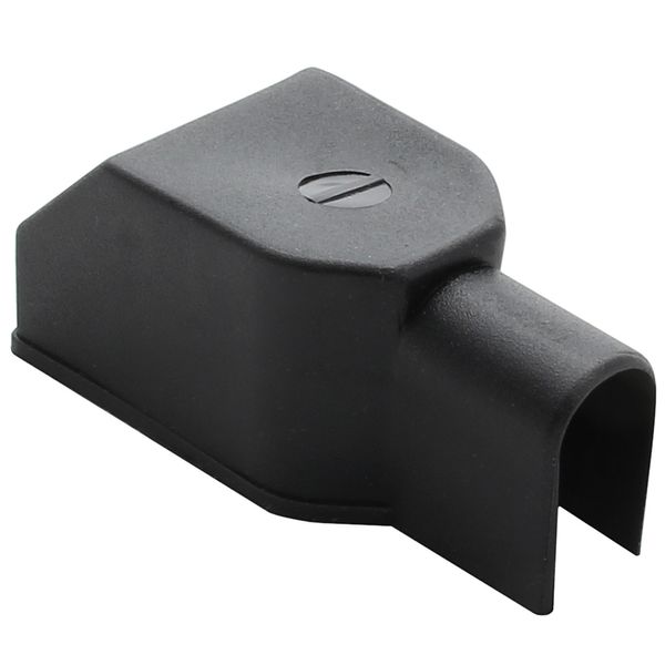 Battery terminal cover black (negative)