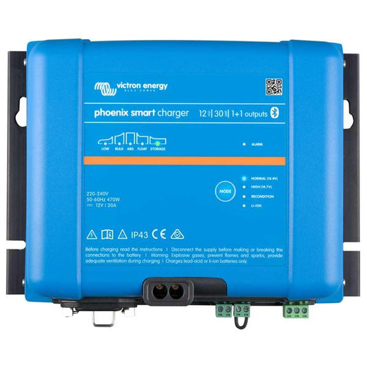 Victron Energy Phoenix Smart IP43 charger, 2 outputs 12V / 30A / 230V