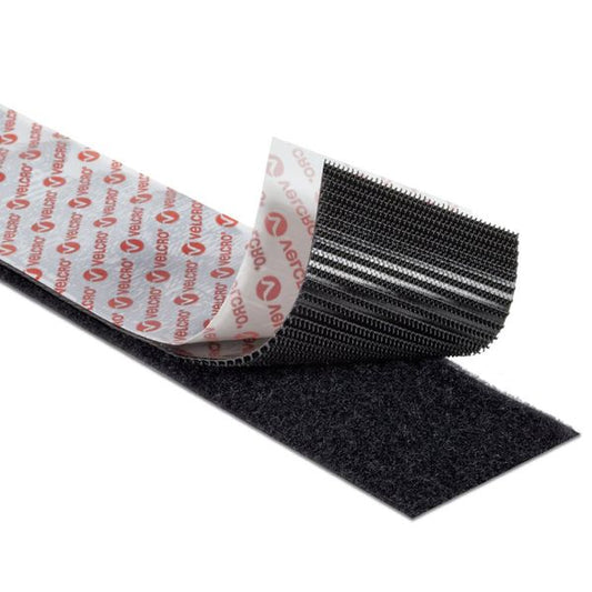 Velcro heavy duty sticky back tape 50mm x 2.5m