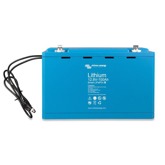 12v Victron 12-100 lithium LiFePO4 smart leisure battery 100Ah