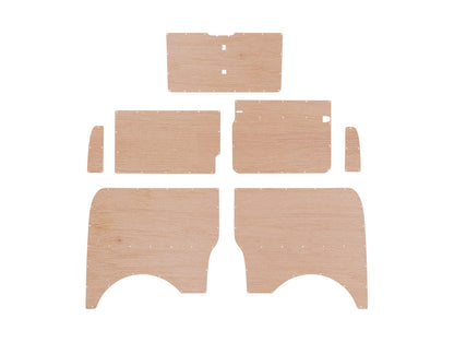 VW Transporter T5 & T6 LWB 3.6mm plywood lining kit Tailgate version (collection only)