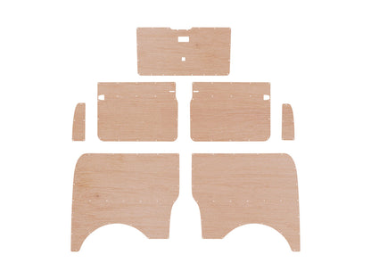 VW Transporter T5 & T6 LWB 3.6mm plywood lining kit Tailgate version (collection only)