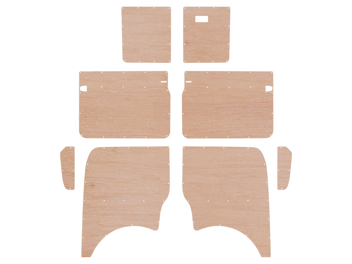 VW Transporter T5 & T6 SWB 3.6mm plywood lining kit Barndoor version (collection only)