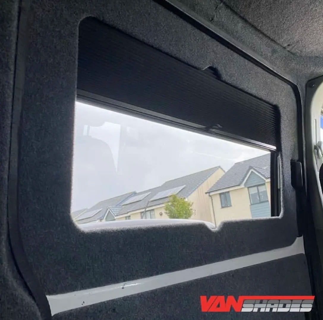 VW T5/T6 Vanshades Offside behind driver TWIN sliding door