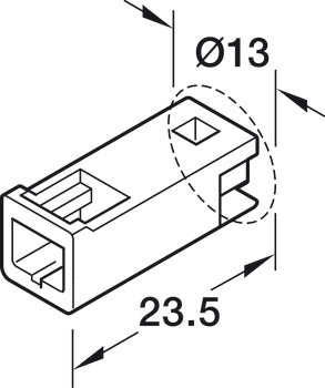 12v extension cable for Hafele range