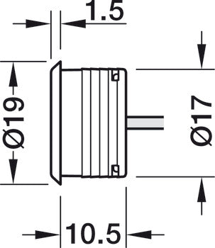 12v touch dimmer switch Hafele