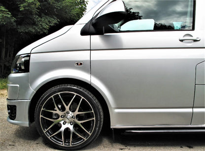 VW T5 / T6 Calibre Exile-R 8.0x18 tyre and wheel package (Polished Face)