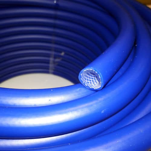 Blue water hose 10mm ID hose (per meter)