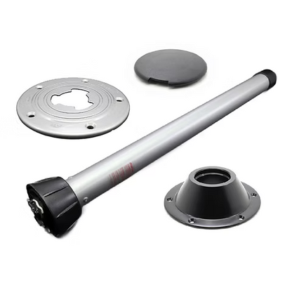 27 Sequoia Table Leg Set Silver – Product Image