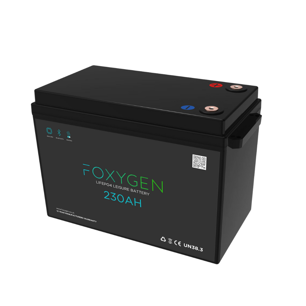 Foxygen 230Ah lithium battery with Bluetooth & heating