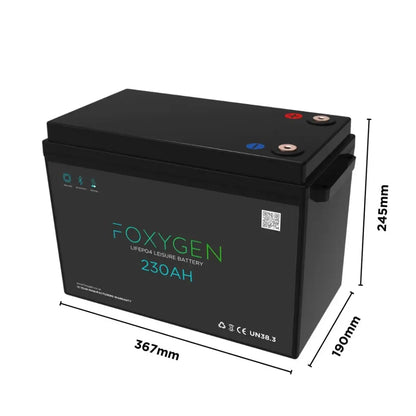 Foxygen 230Ah lithium battery with Bluetooth & heating