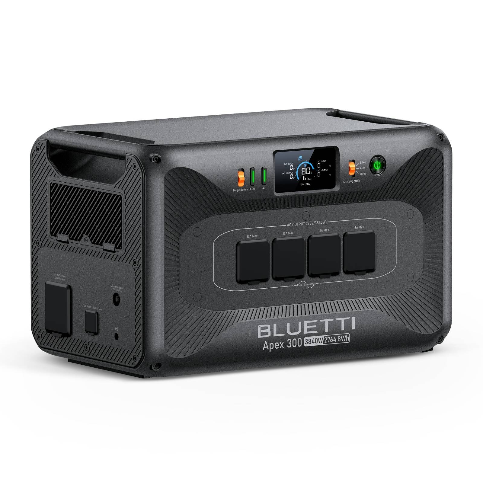Bluetti Apex 300 Power Station 2 764 8Wh 3 840W – Product Image