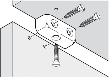 White Furniture Modesty Blocks Pack Of 50 – Product Image