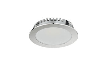 12v dimmable 65mm LED spotlight Silver Hafele Warm white 3000k