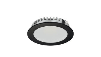 12v dimmable 65mm LED spotlight Black Hafele Warm white 3000k