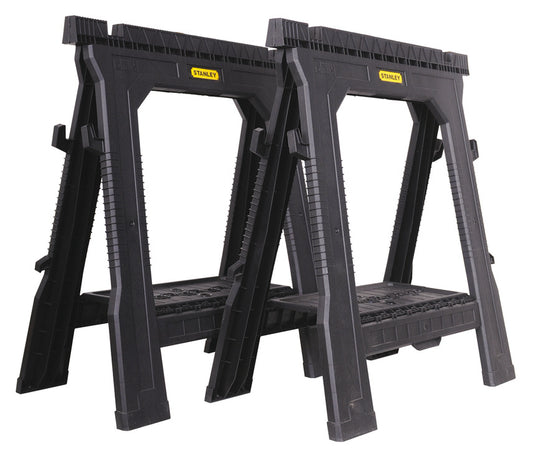 Stanley folding sawhorse (pair)