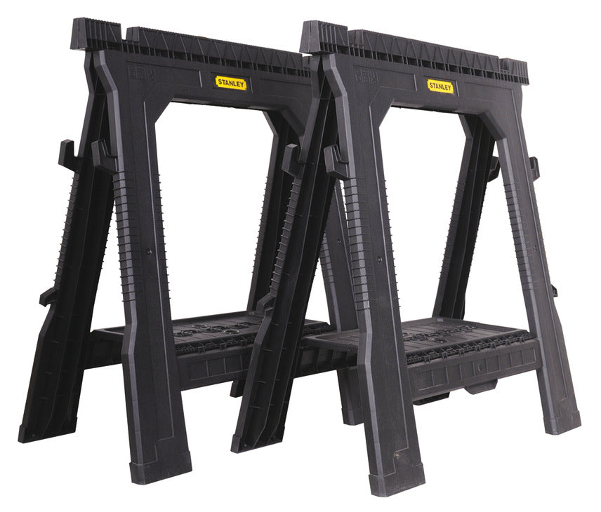 Stanley folding sawhorse (pair)