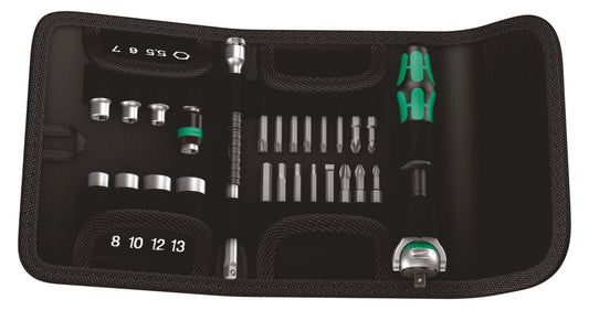 Wera Kraftform Kompakt 1/4"dr ratchet set (26 piece)