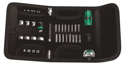 Wera Kraftform Kompakt 1/4"dr ratchet set (26 piece)