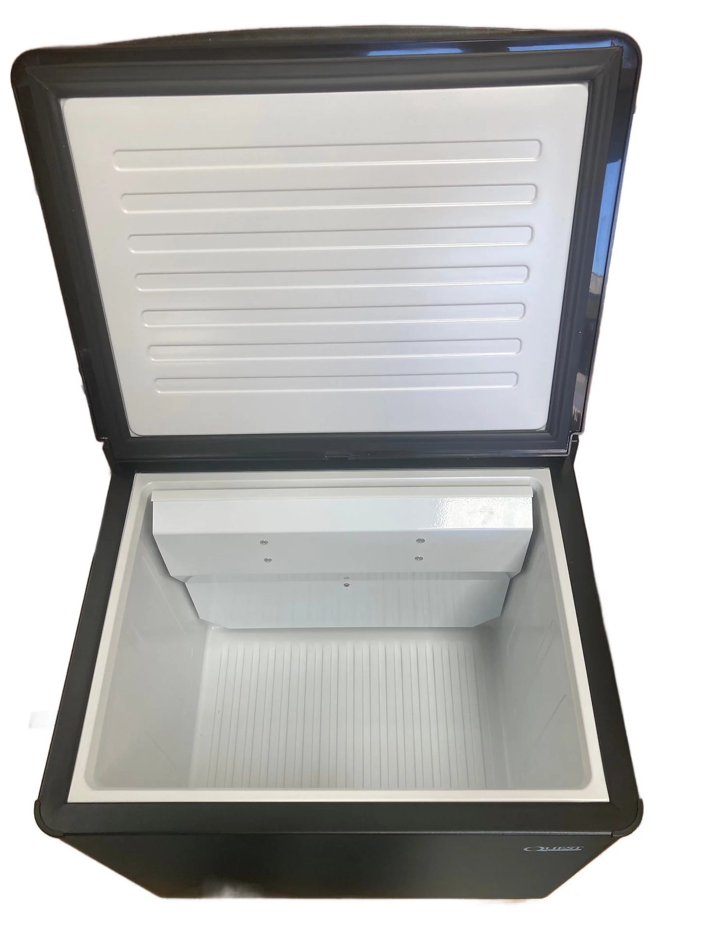 Quest Nuuk 3 way camping fridge gas, 12V + mains 230/240V
