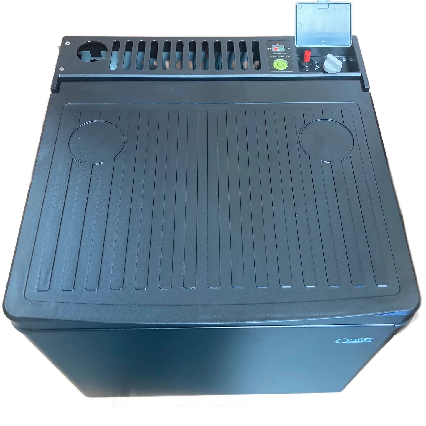Quest Nuuk 3 way camping fridge gas, 12V + mains 230/240V