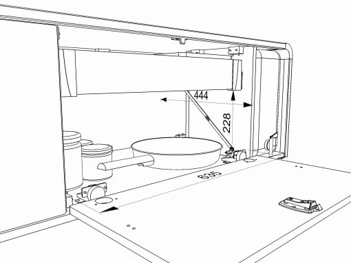 Pod 03 (fits T5/T6 with RIB bed) fully assembled, collection only