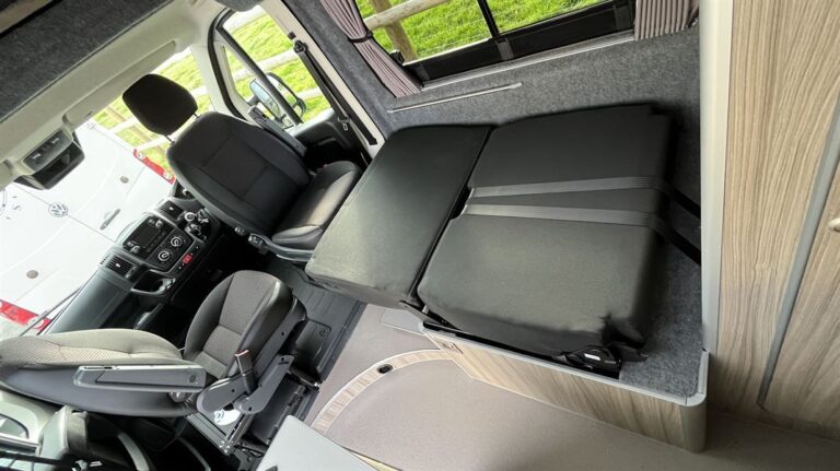 RIB 86cm bed/seat (Black Vinyl or Black Fabric)