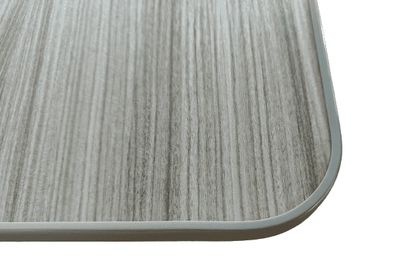 Square table top 400, 500 or 600mm Driftwood with light grey edging