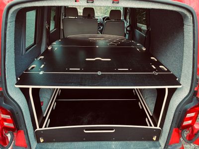 VW Transporter Kombi bed system (fully assembled) collection only