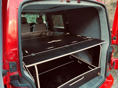 VW Transporter Kombi bed system (fully assembled) collection only