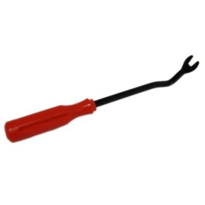 Panel popper clip trim removal tool and pry bar