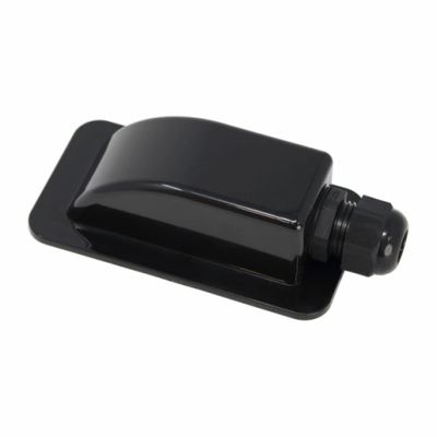 Single entry cable gland for 3-7 mm cable (black)