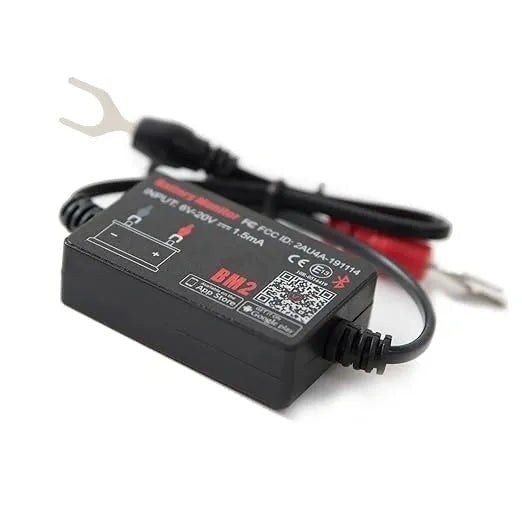 Battery Monitor BM2 compatible with smartphones via Bluetooth