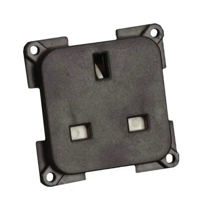 CBE dark grey 13 amp 3 pin socket 230v – Product Image