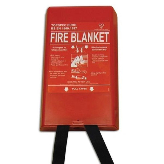 Fireblitz fire blanket 1m x 1m