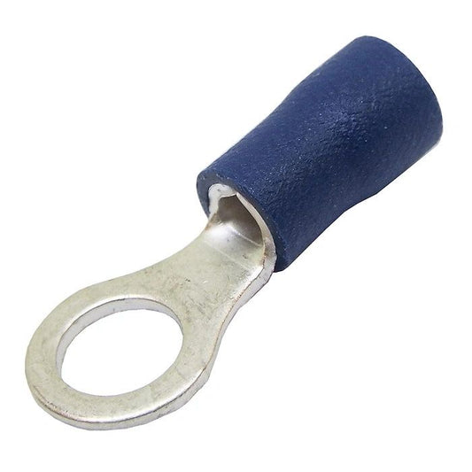 Insulated ring terminals blue 5.3mm