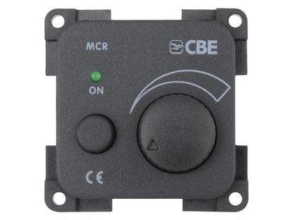 CBE dark grey rotary dimmer switch – Product Image