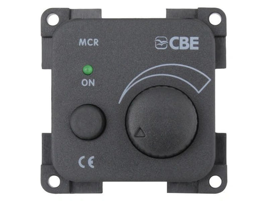 CBE dark grey rotary dimmer switch